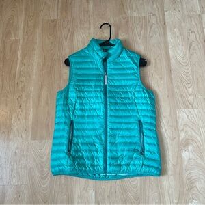 Eddie Bauer Teal Puffer Vest